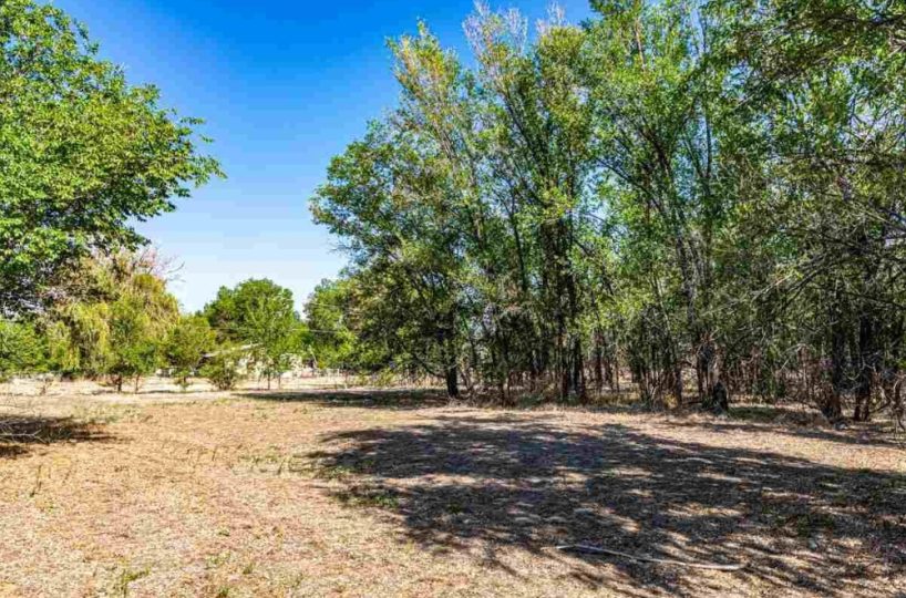 2.71-acre medical lot and development land near Delta County Memorial Hospital in Delta, Colorado, showing level terrain with mature trees and development-ready features.